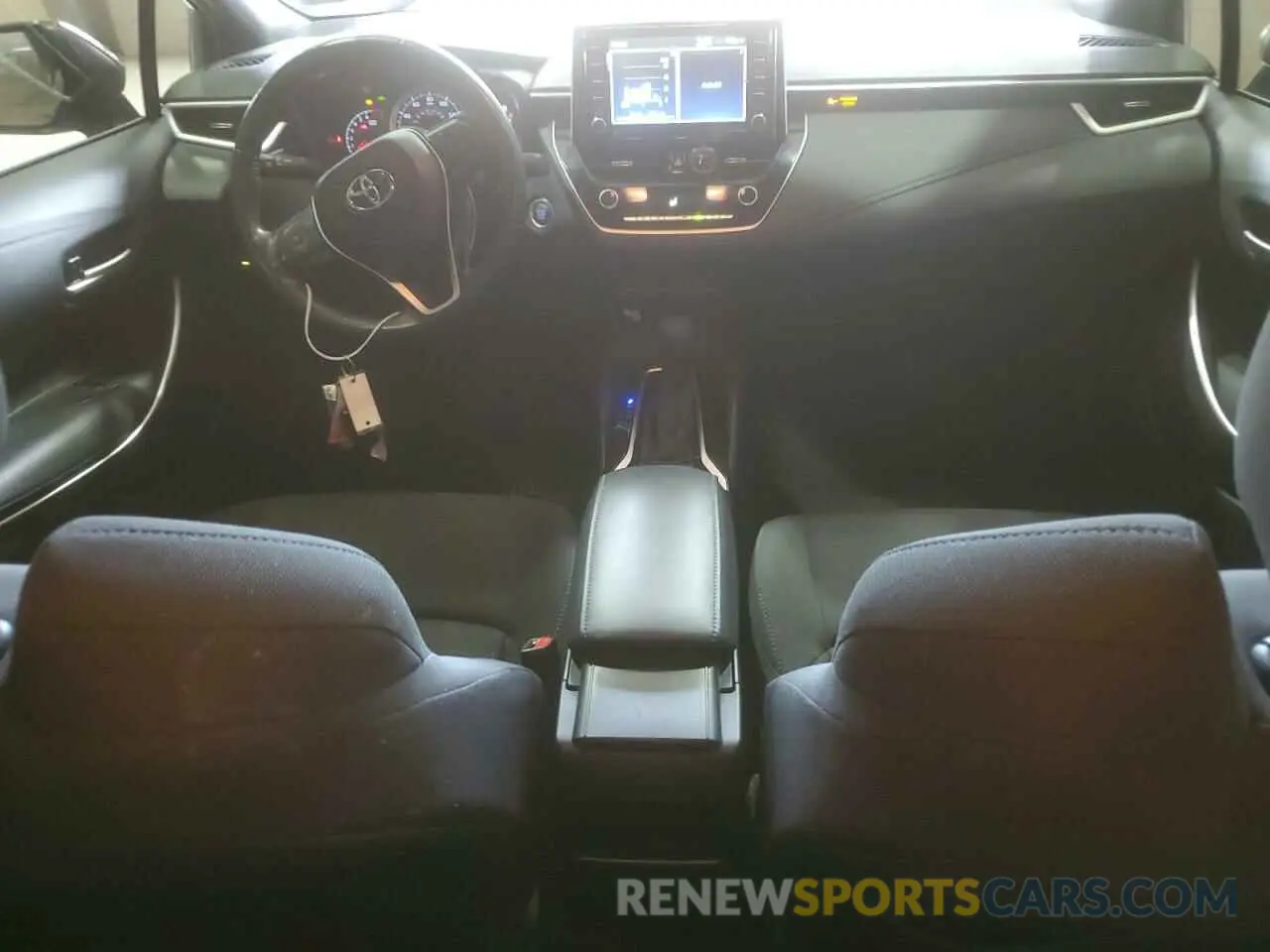 8 fotografías del automóvil dañado JTDP4MCE6MJ058826 TOYOTA COROLLA 2021