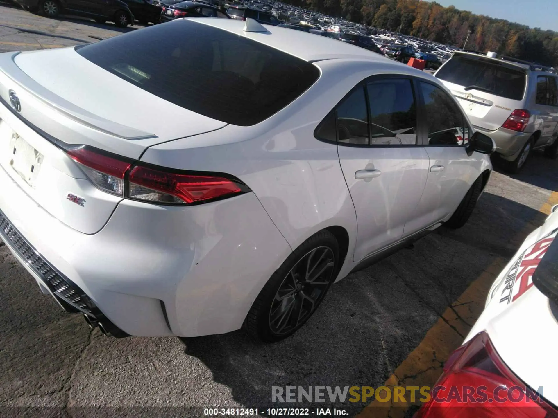 4 fotografías del automóvil dañado JTDP4MCE6MJ060785 TOYOTA COROLLA 2021