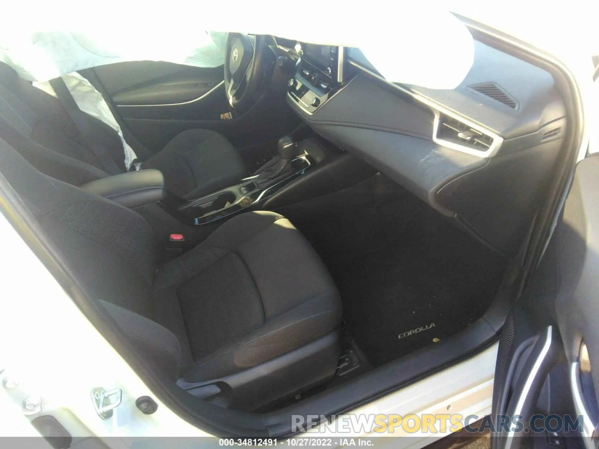 5 fotografías del automóvil dañado JTDP4MCE6MJ060785 TOYOTA COROLLA 2021