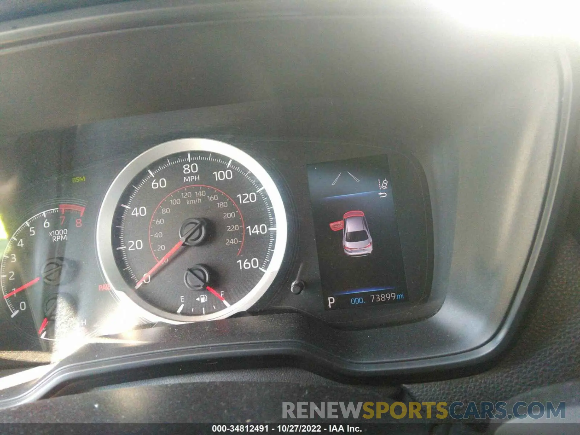 7 fotografías del automóvil dañado JTDP4MCE6MJ060785 TOYOTA COROLLA 2021