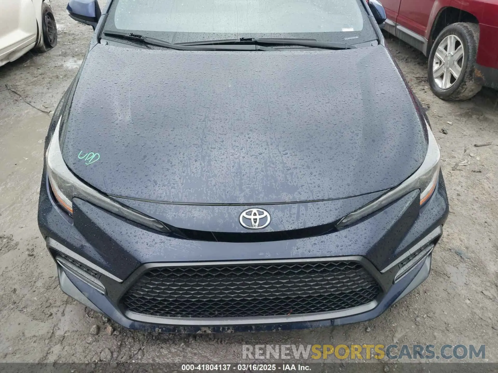 12 fotografías del automóvil dañado JTDP4MCE7MJ065672 TOYOTA COROLLA 2021