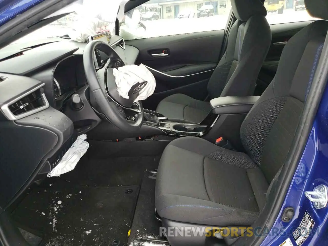 7 fotografías del automóvil dañado JTDP4MCE9MJ069173 TOYOTA COROLLA 2021