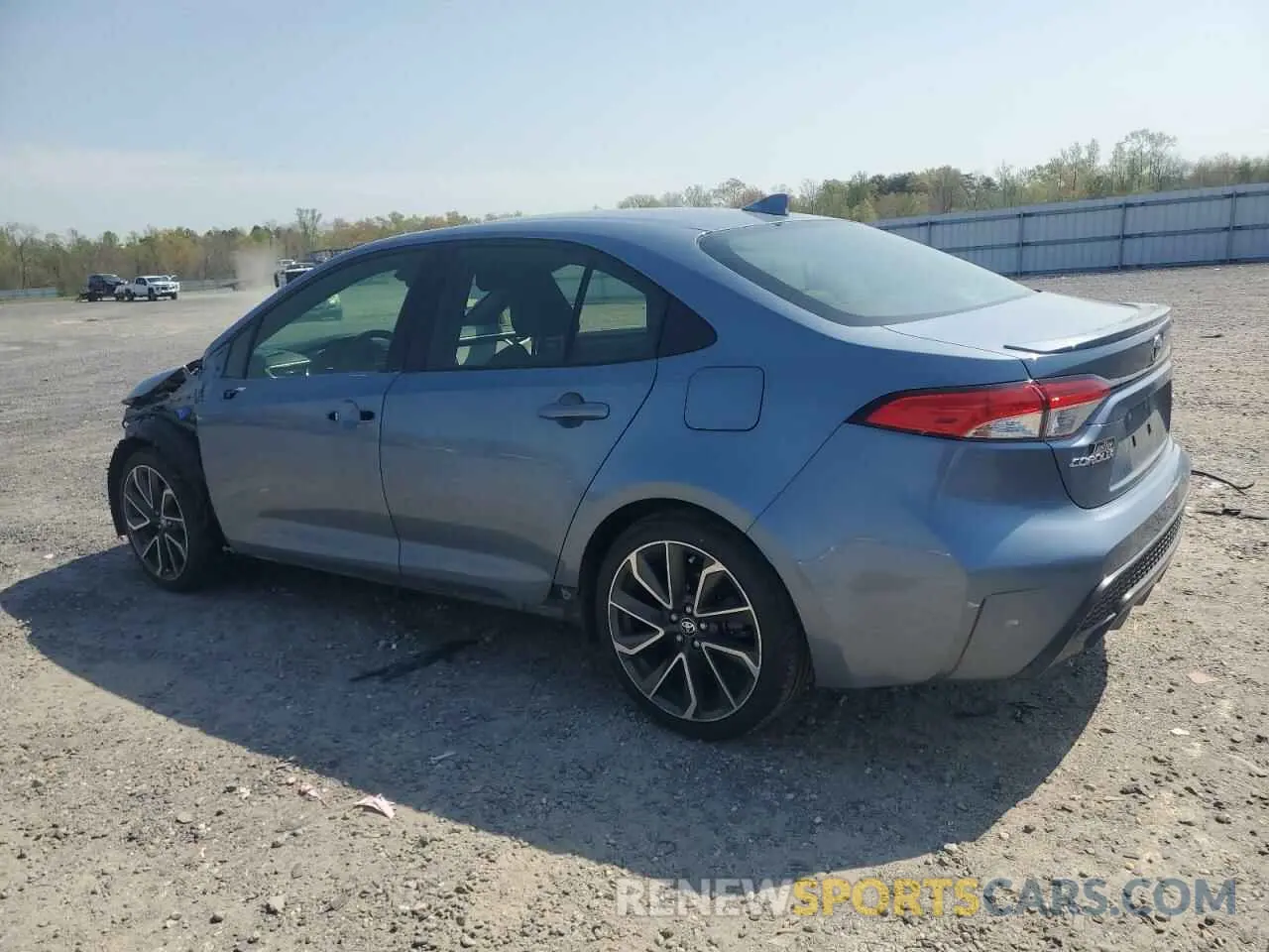 2 fotografías del automóvil dañado JTDP4MCEXMJ054231 TOYOTA COROLLA 2021