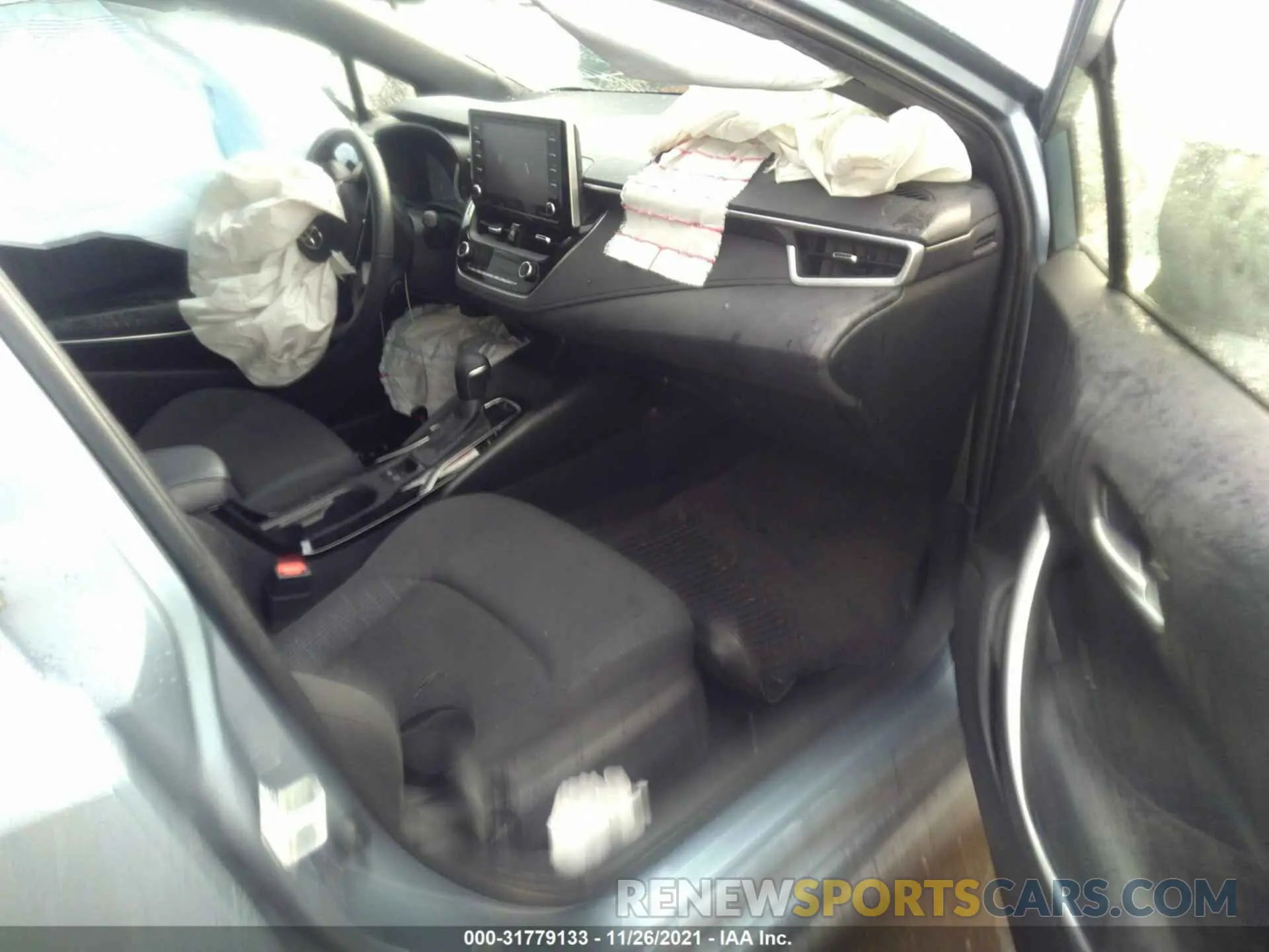 5 fotografías del automóvil dañado JTDP4MCEXMJ070722 TOYOTA COROLLA 2021
