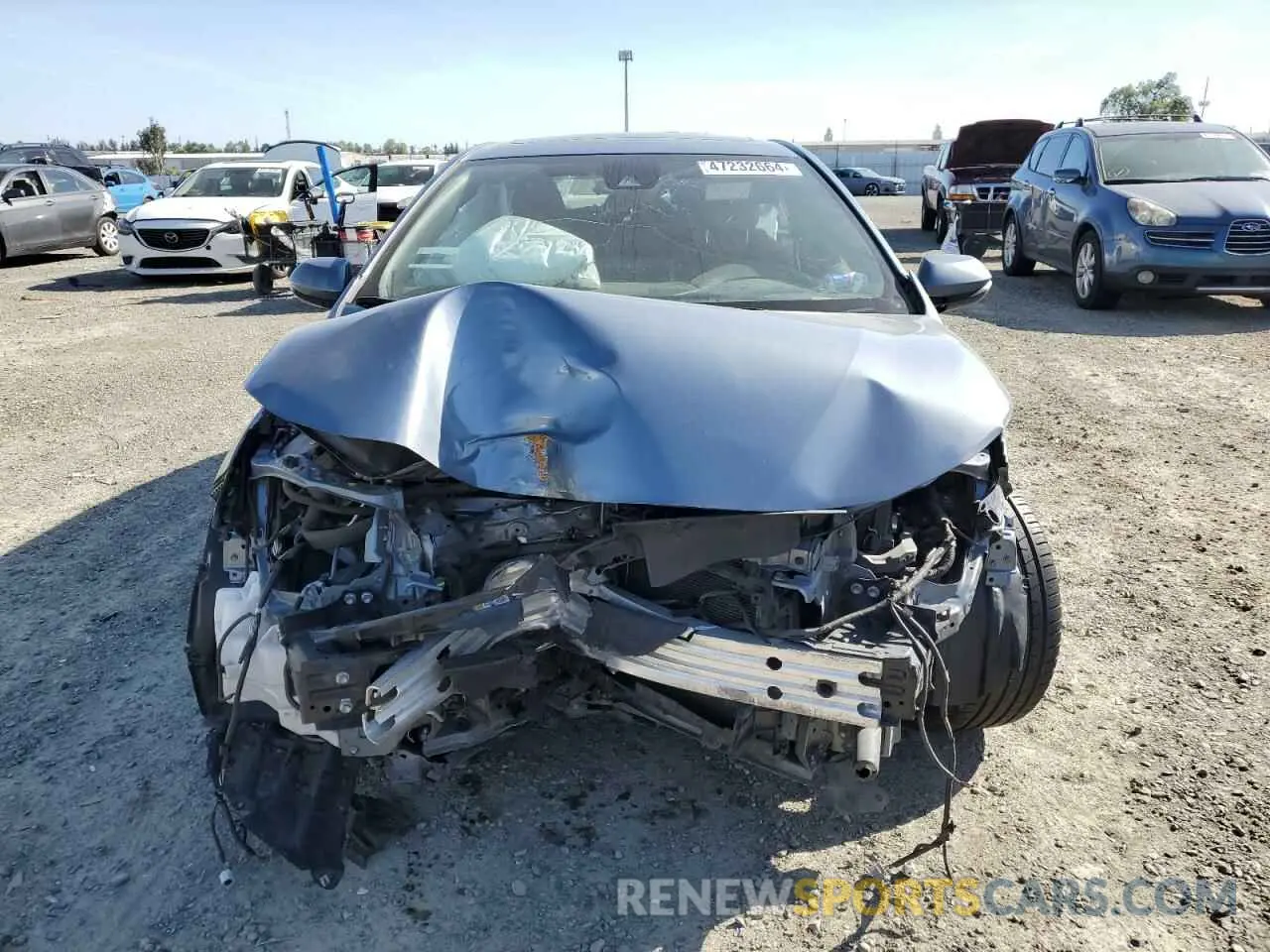 5 fotografías del automóvil dañado JTDP4MCEXMJ080540 TOYOTA COROLLA 2021
