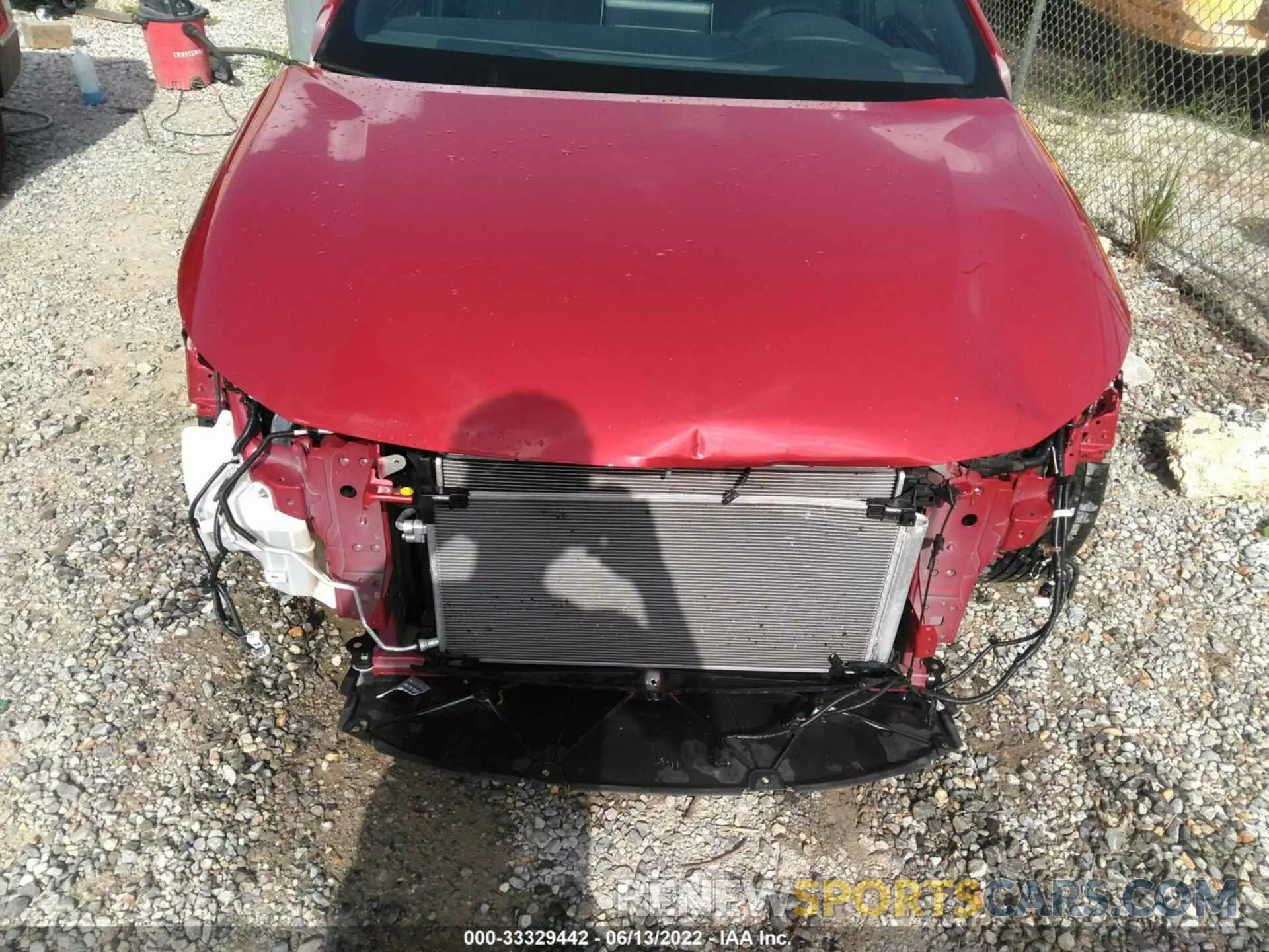 6 fotografías del automóvil dañado JTDS4MCE1MJ068710 TOYOTA COROLLA 2021