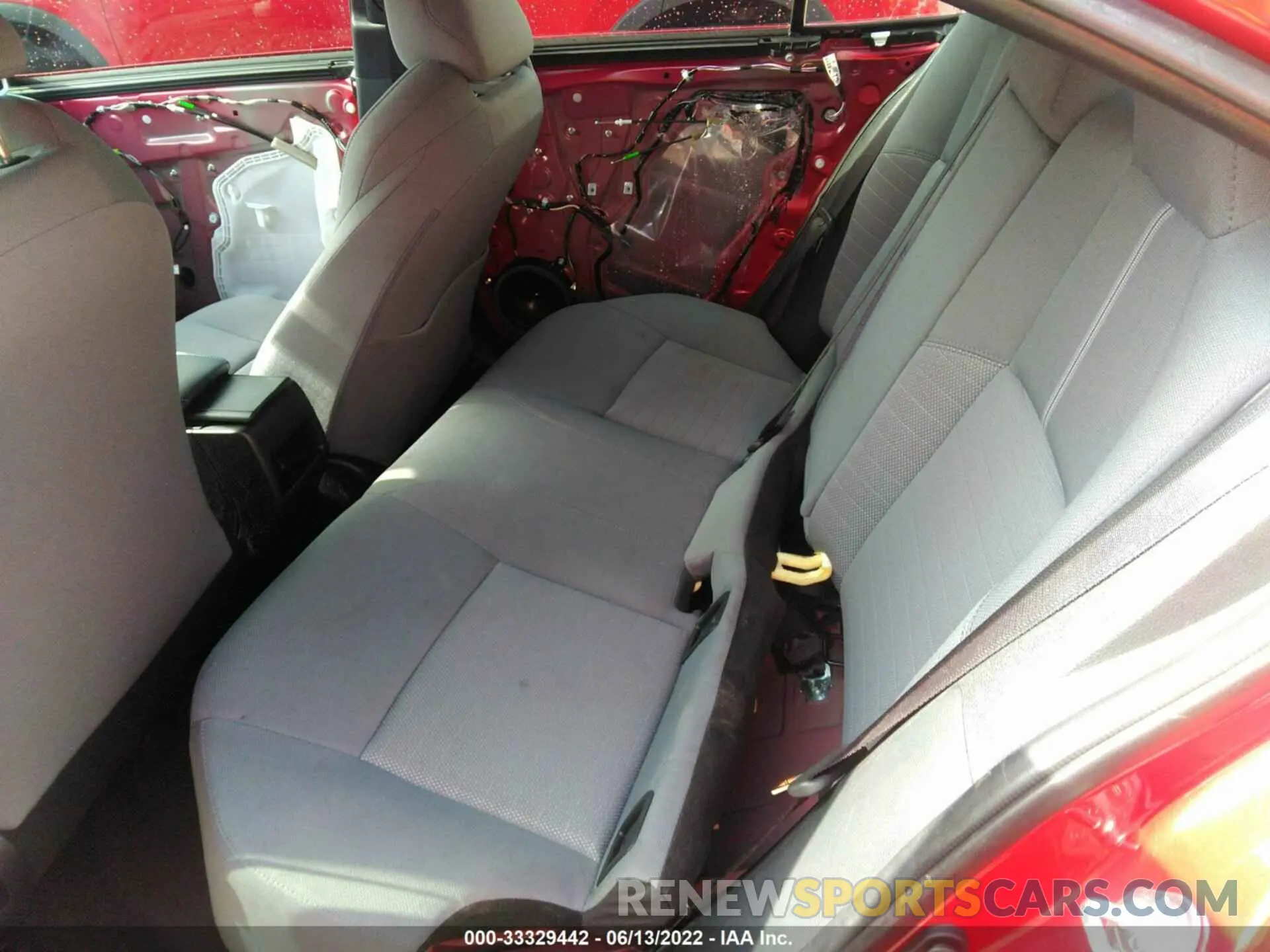 8 fotografías del automóvil dañado JTDS4MCE1MJ068710 TOYOTA COROLLA 2021