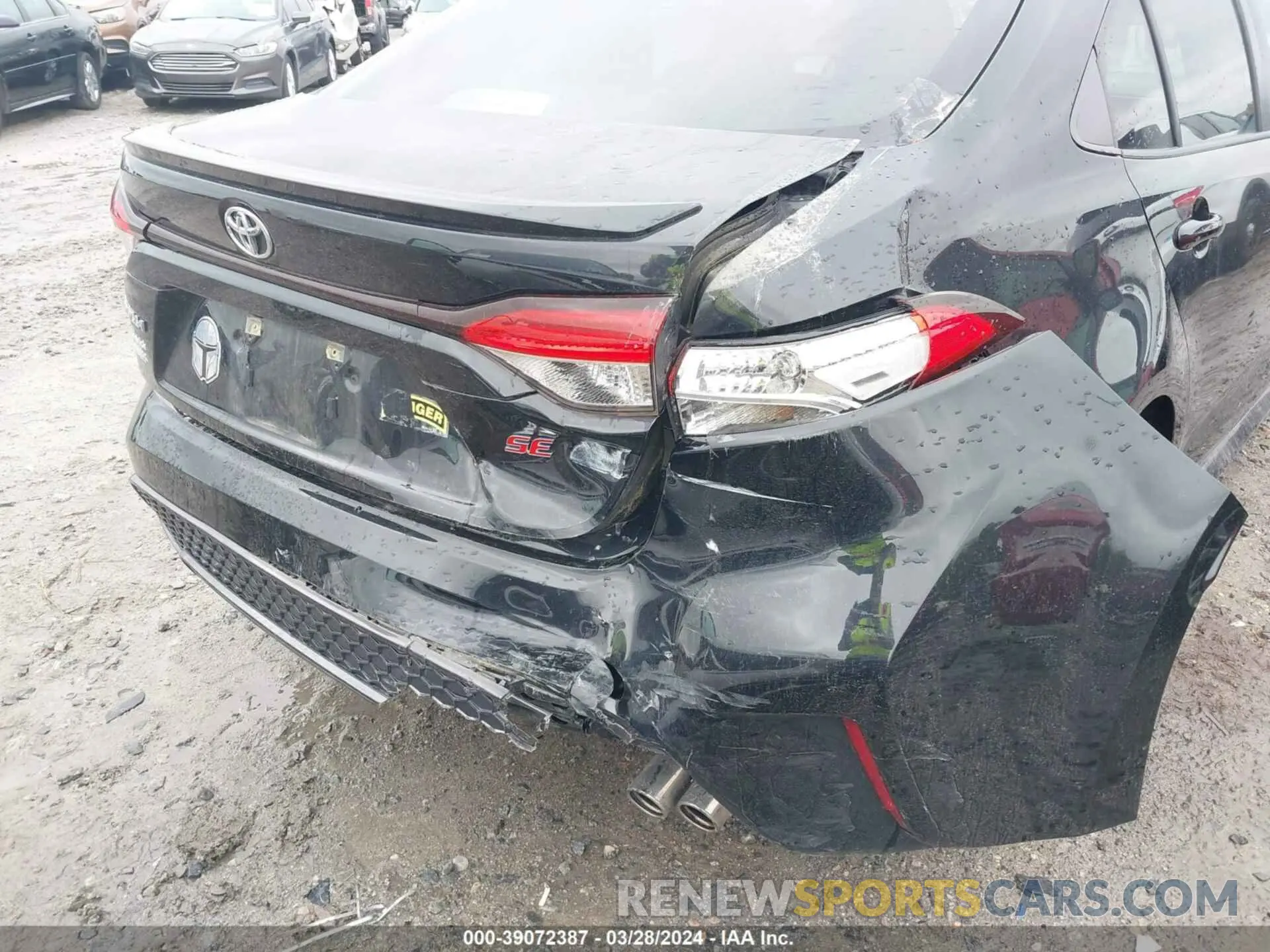 17 fotografías del automóvil dañado JTDS4MCE1MJ072465 TOYOTA COROLLA 2021