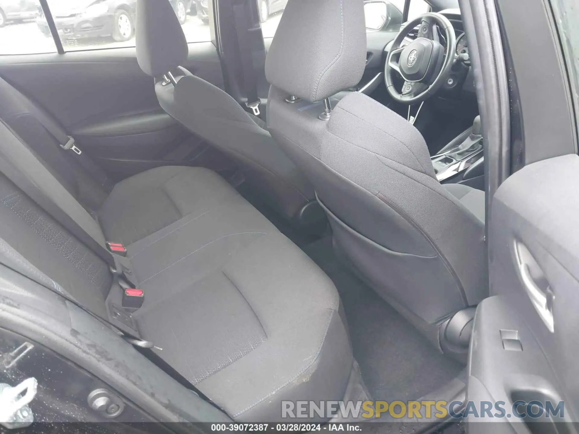 8 fotografías del automóvil dañado JTDS4MCE1MJ072465 TOYOTA COROLLA 2021