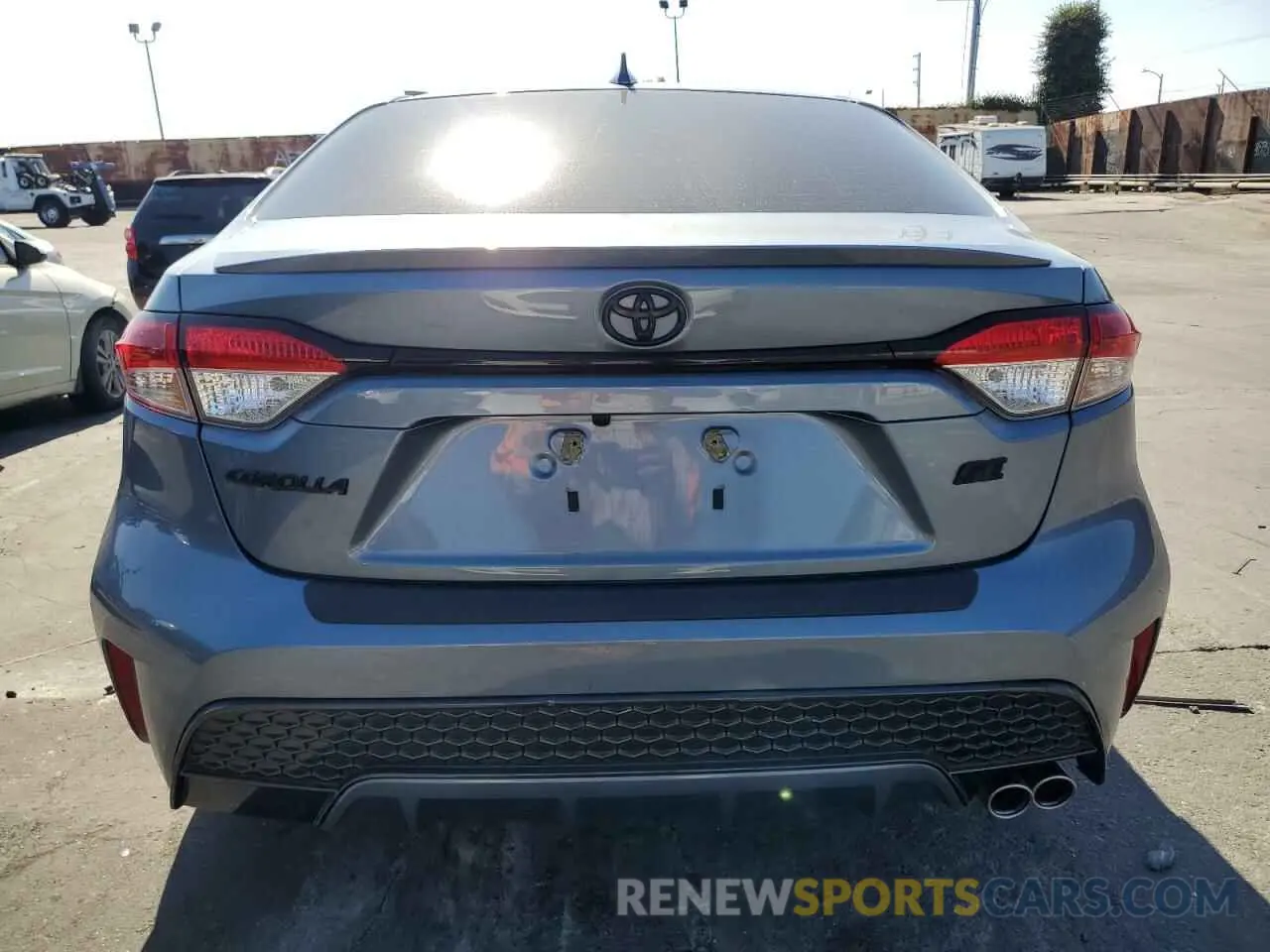 6 fotografías del automóvil dañado JTDS4MCE1MJ074569 TOYOTA COROLLA 2021