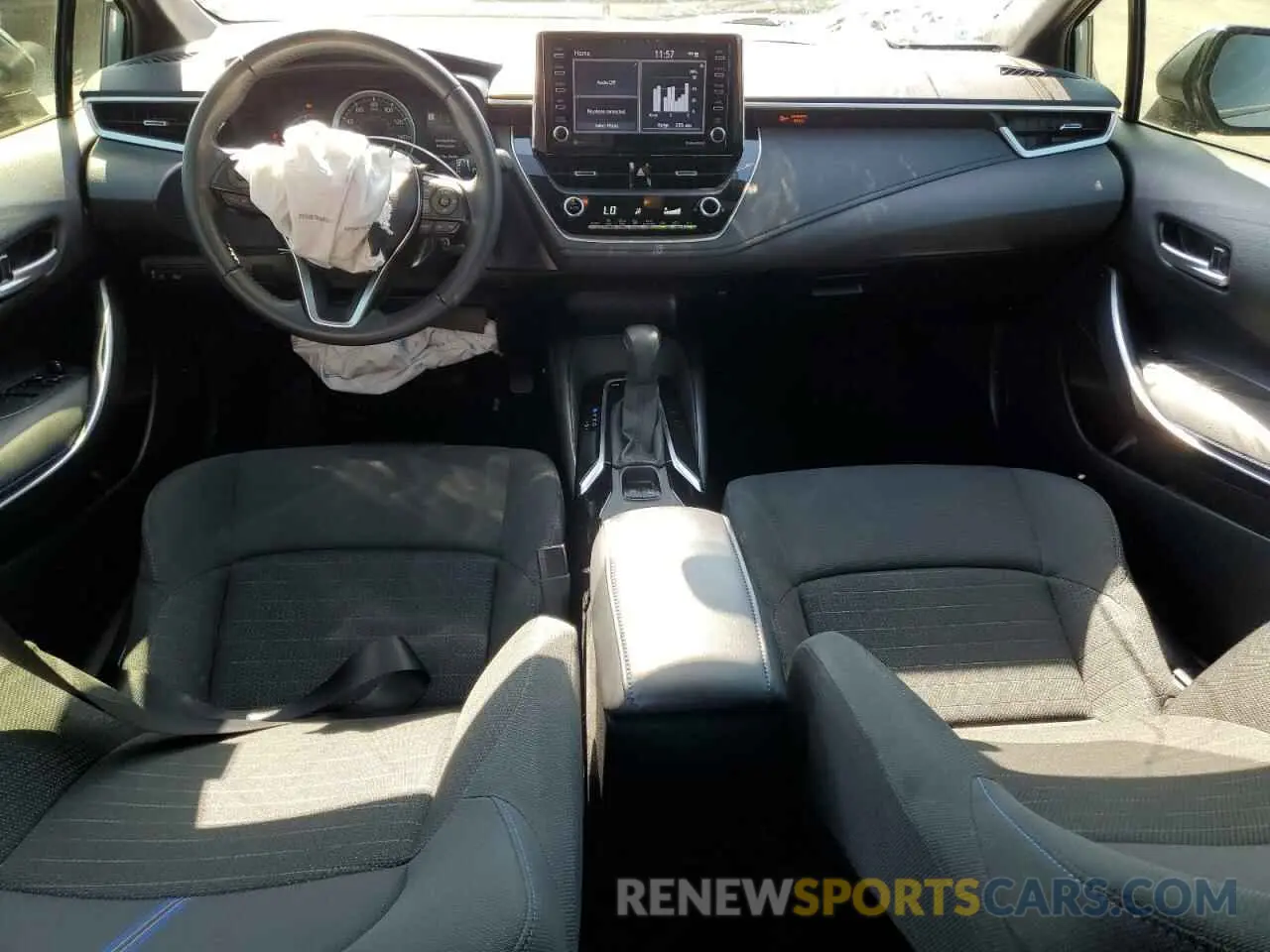 8 fotografías del automóvil dañado JTDS4MCE1MJ074569 TOYOTA COROLLA 2021