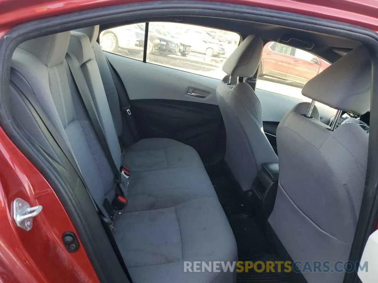 10 fotografías del automóvil dañado JTDS4MCE1MJ078041 TOYOTA COROLLA 2021