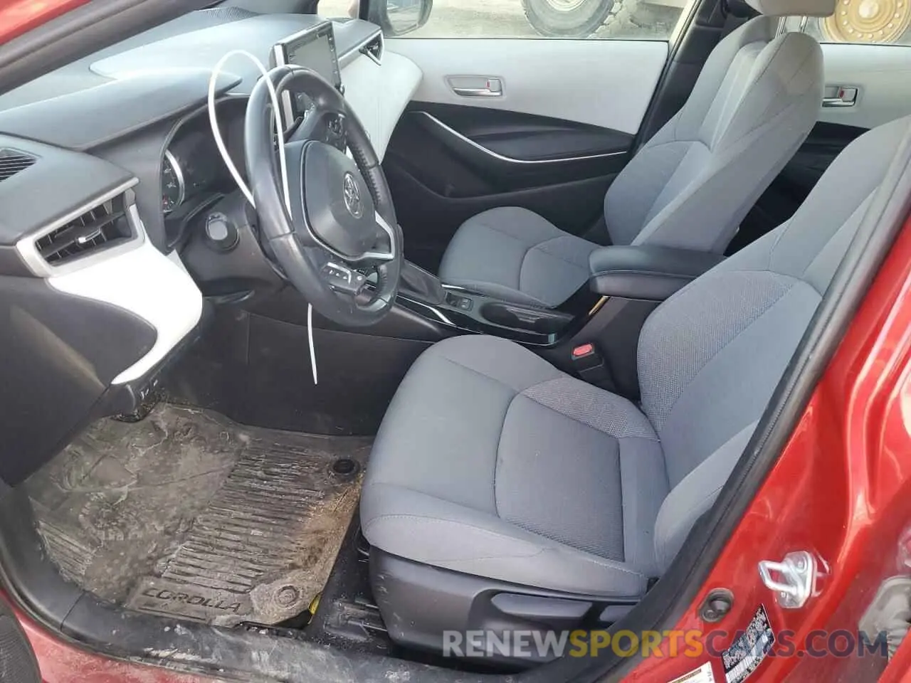 7 fotografías del automóvil dañado JTDS4MCE1MJ078041 TOYOTA COROLLA 2021