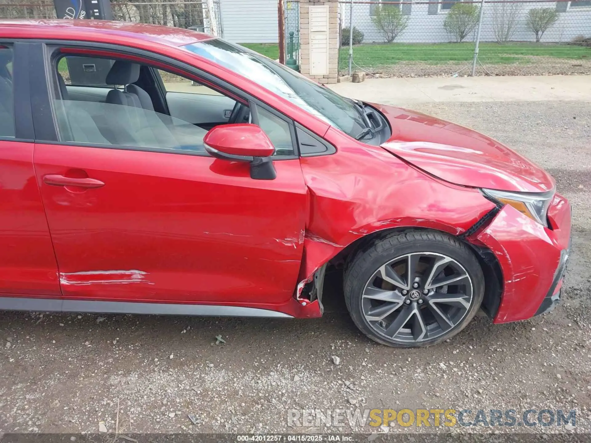 18 fotografías del automóvil dañado JTDS4MCE2MJ054525 TOYOTA COROLLA 2021
