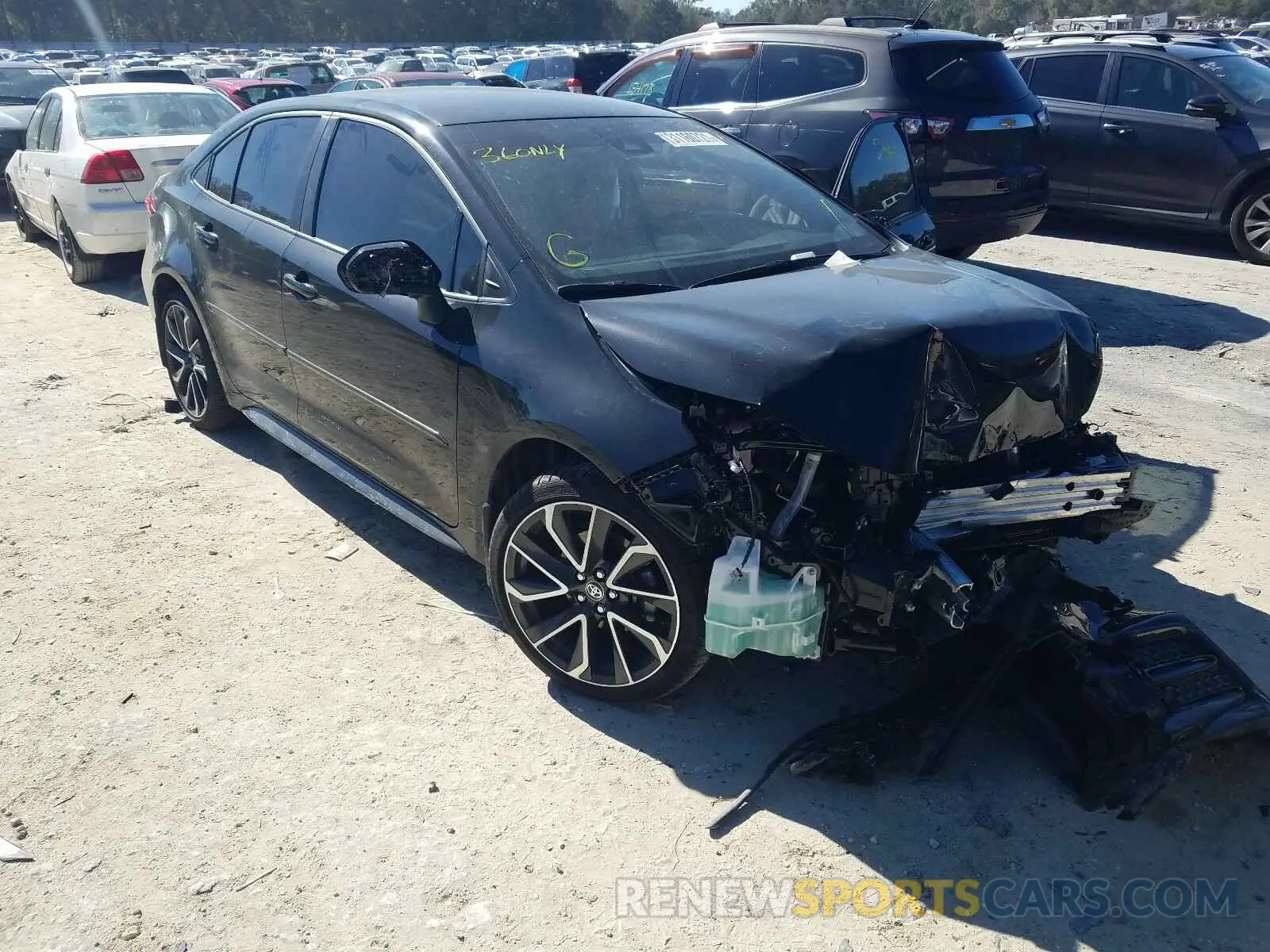 1 fotografías del automóvil dañado JTDS4MCE2MJ060647 TOYOTA COROLLA 2021