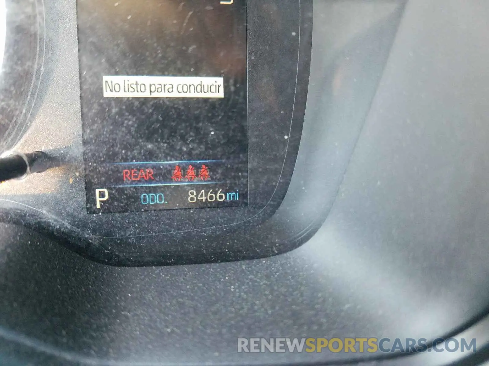 8 fotografías del automóvil dañado JTDS4MCE2MJ060647 TOYOTA COROLLA 2021