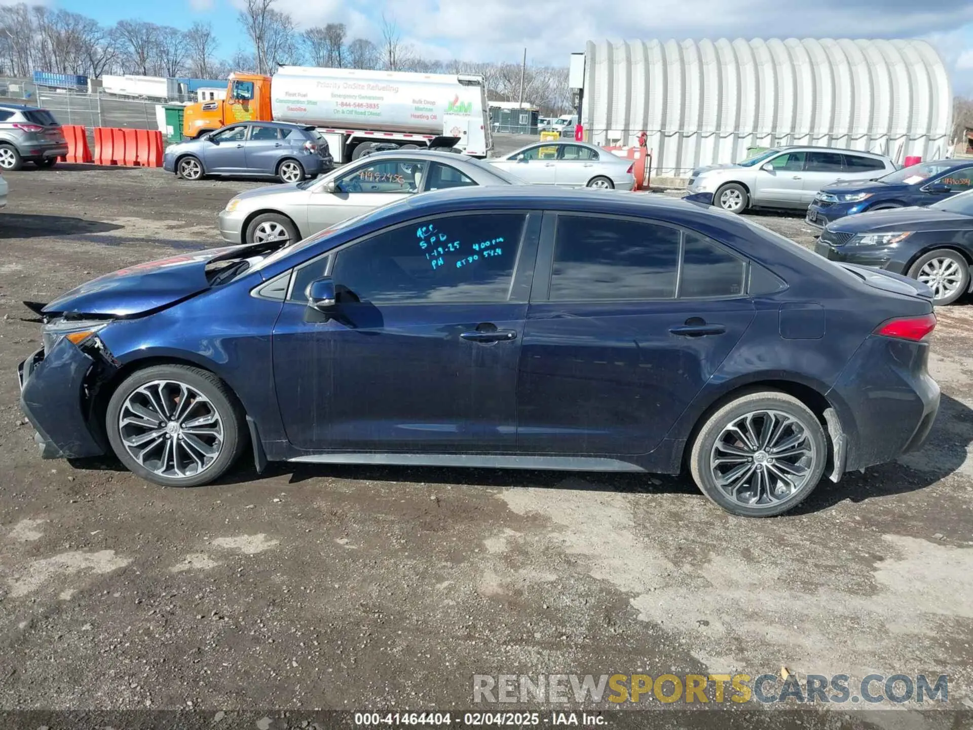 14 fotografías del automóvil dañado JTDS4MCE2MJ062088 TOYOTA COROLLA 2021
