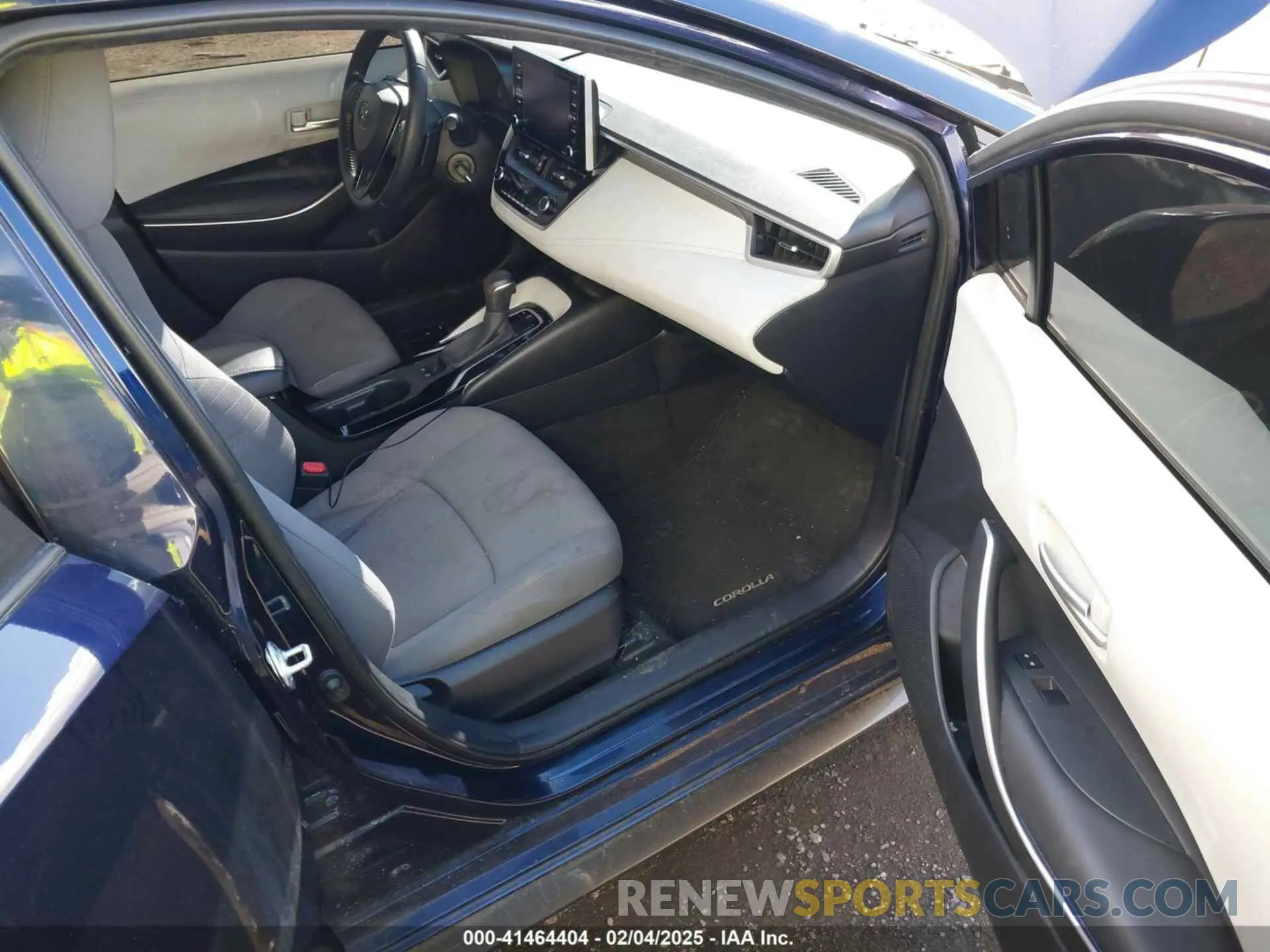5 fotografías del automóvil dañado JTDS4MCE2MJ062088 TOYOTA COROLLA 2021