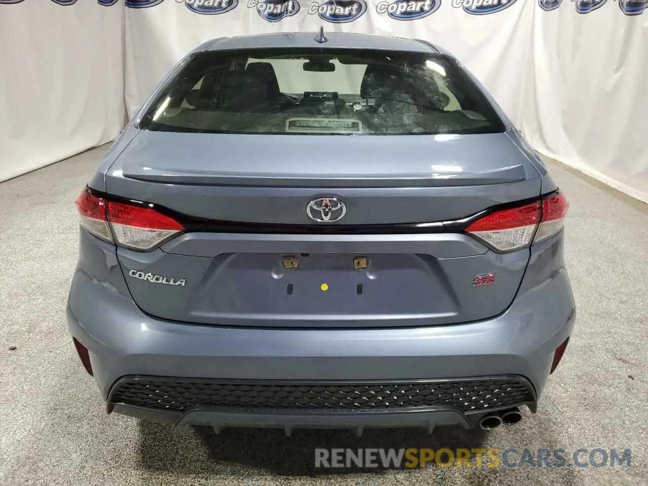 6 fotografías del automóvil dañado JTDS4MCE2MJ062706 TOYOTA COROLLA 2021