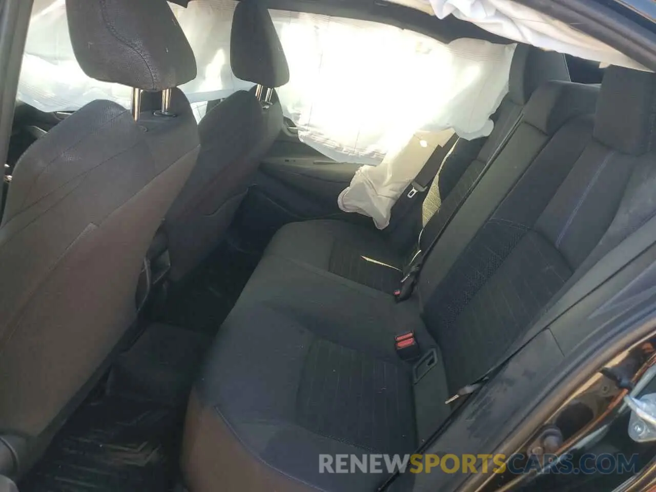 10 fotografías del automóvil dañado JTDS4MCE2MJ063175 TOYOTA COROLLA 2021