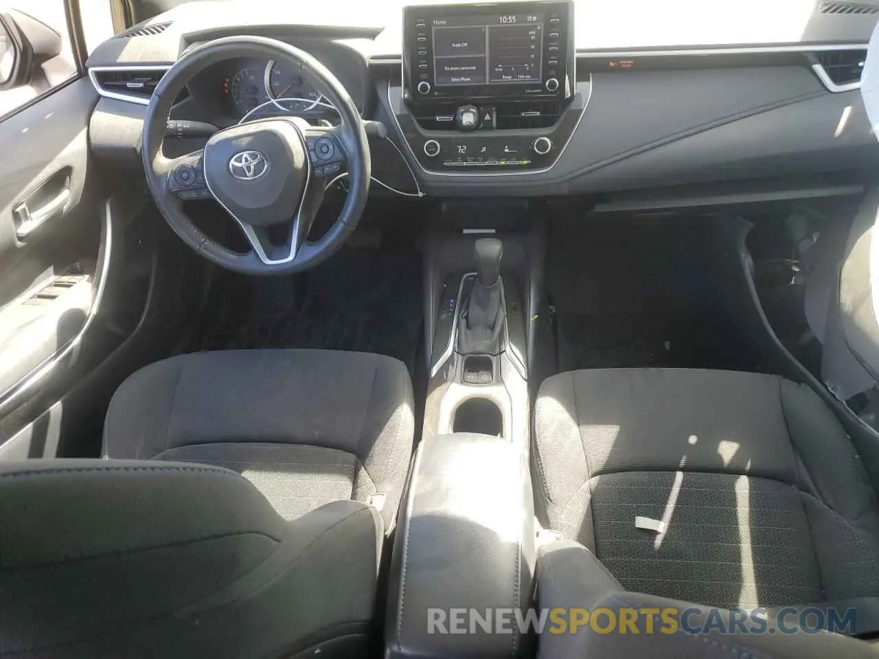 8 fotografías del automóvil dañado JTDS4MCE2MJ063175 TOYOTA COROLLA 2021