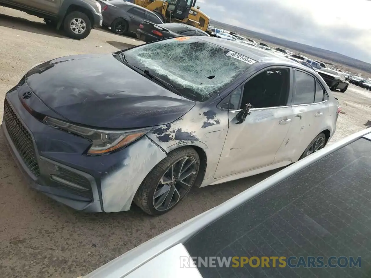 1 fotografías del automóvil dañado JTDS4MCE2MJ066013 TOYOTA COROLLA 2021
