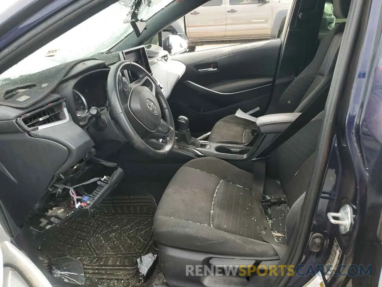 7 fotografías del automóvil dañado JTDS4MCE2MJ066013 TOYOTA COROLLA 2021