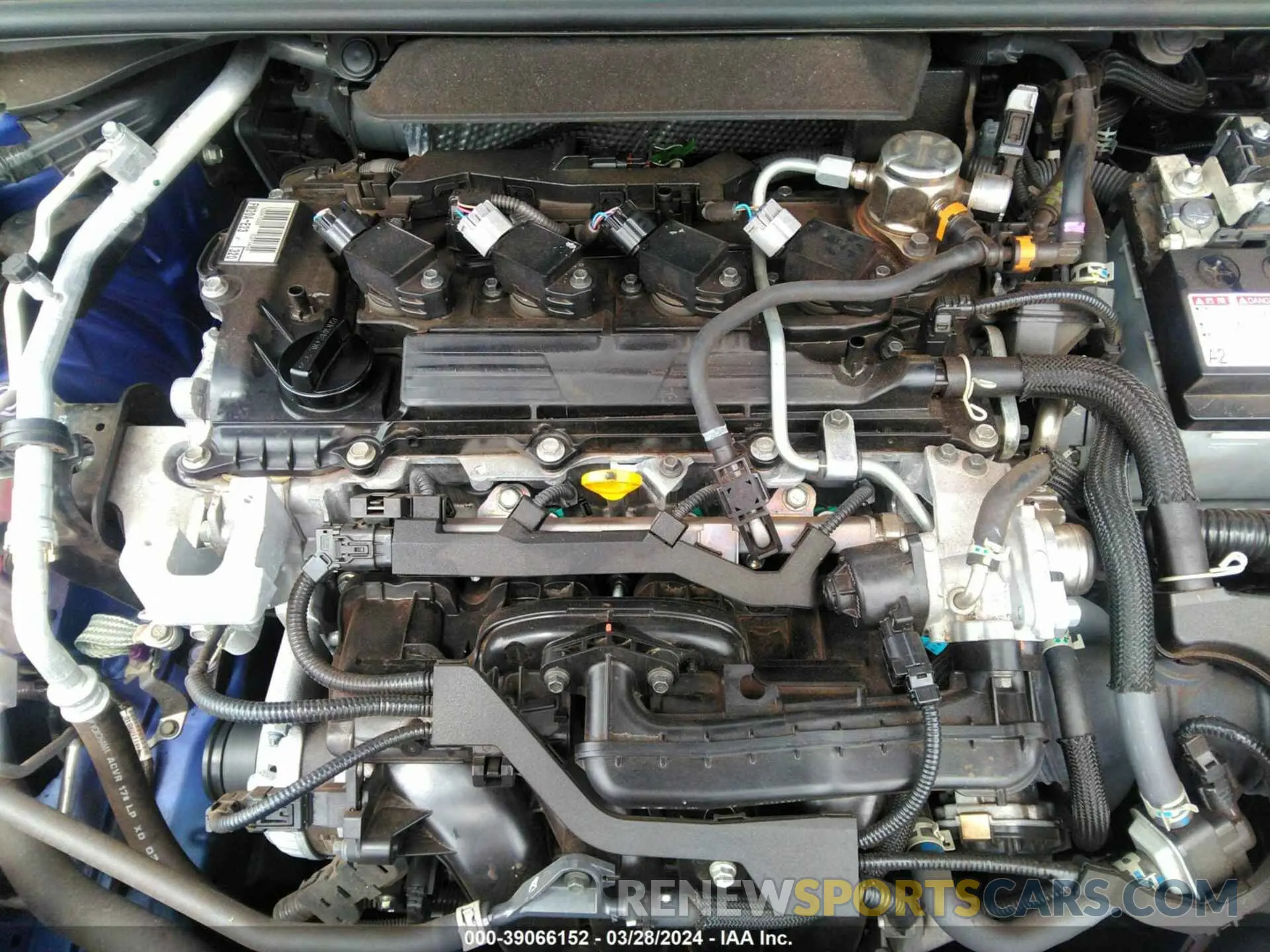 10 fotografías del automóvil dañado JTDS4MCE2MJ067372 TOYOTA COROLLA 2021