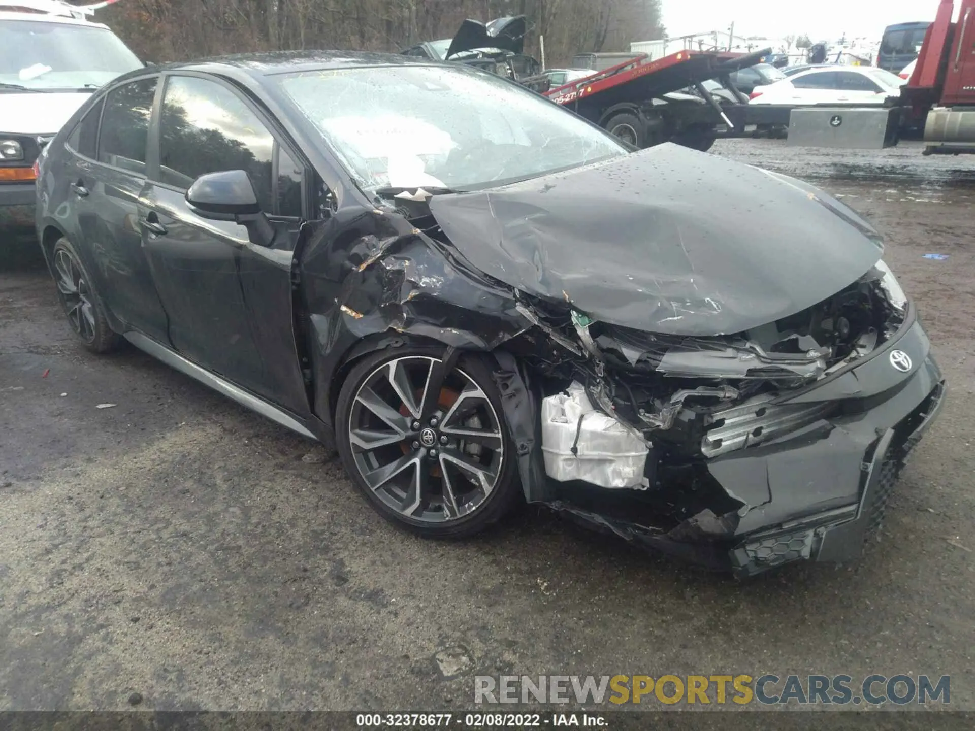 1 fotografías del automóvil dañado JTDS4MCE2MJ067758 TOYOTA COROLLA 2021