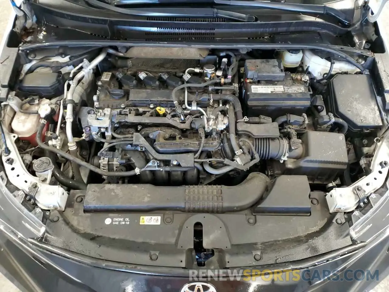 11 fotografías del automóvil dañado JTDS4MCE2MJ068909 TOYOTA COROLLA 2021