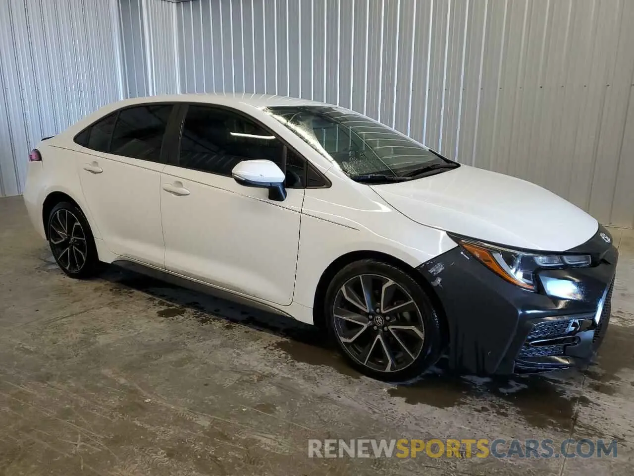 4 fotografías del automóvil dañado JTDS4MCE2MJ068909 TOYOTA COROLLA 2021