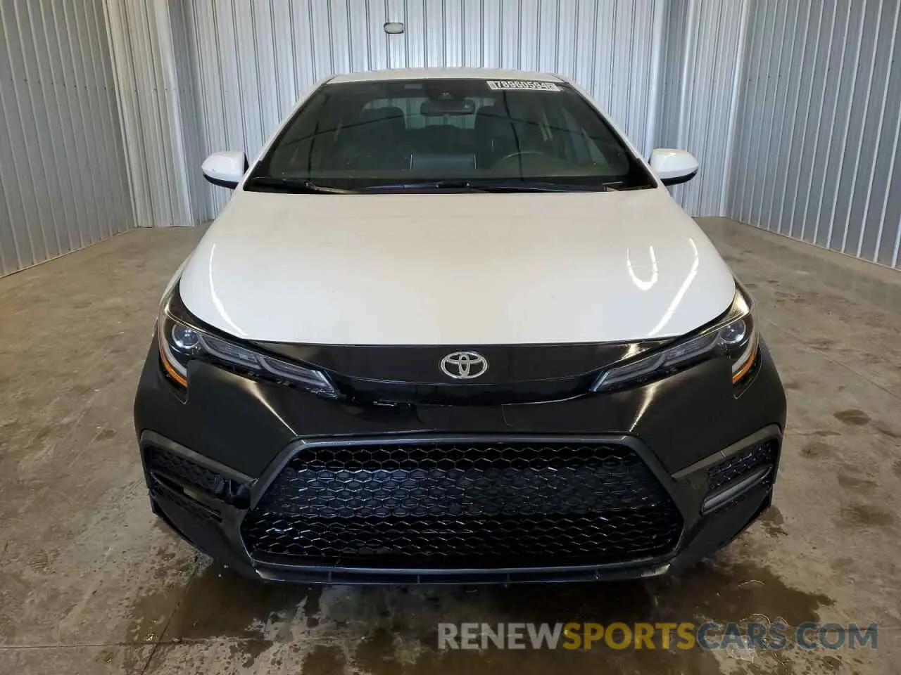 5 fotografías del automóvil dañado JTDS4MCE2MJ068909 TOYOTA COROLLA 2021