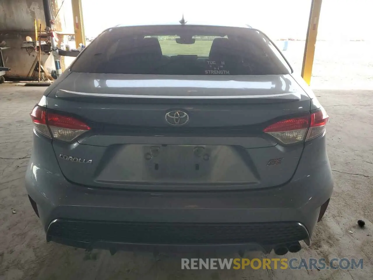 6 fotografías del automóvil dañado JTDS4MCE2MJ070594 TOYOTA COROLLA 2021