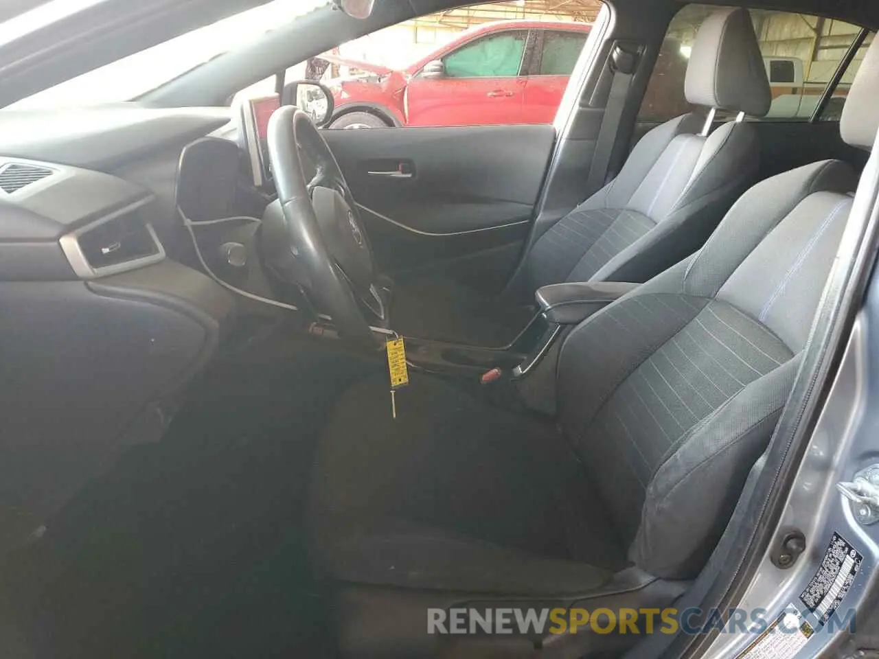 7 fotografías del automóvil dañado JTDS4MCE2MJ070594 TOYOTA COROLLA 2021