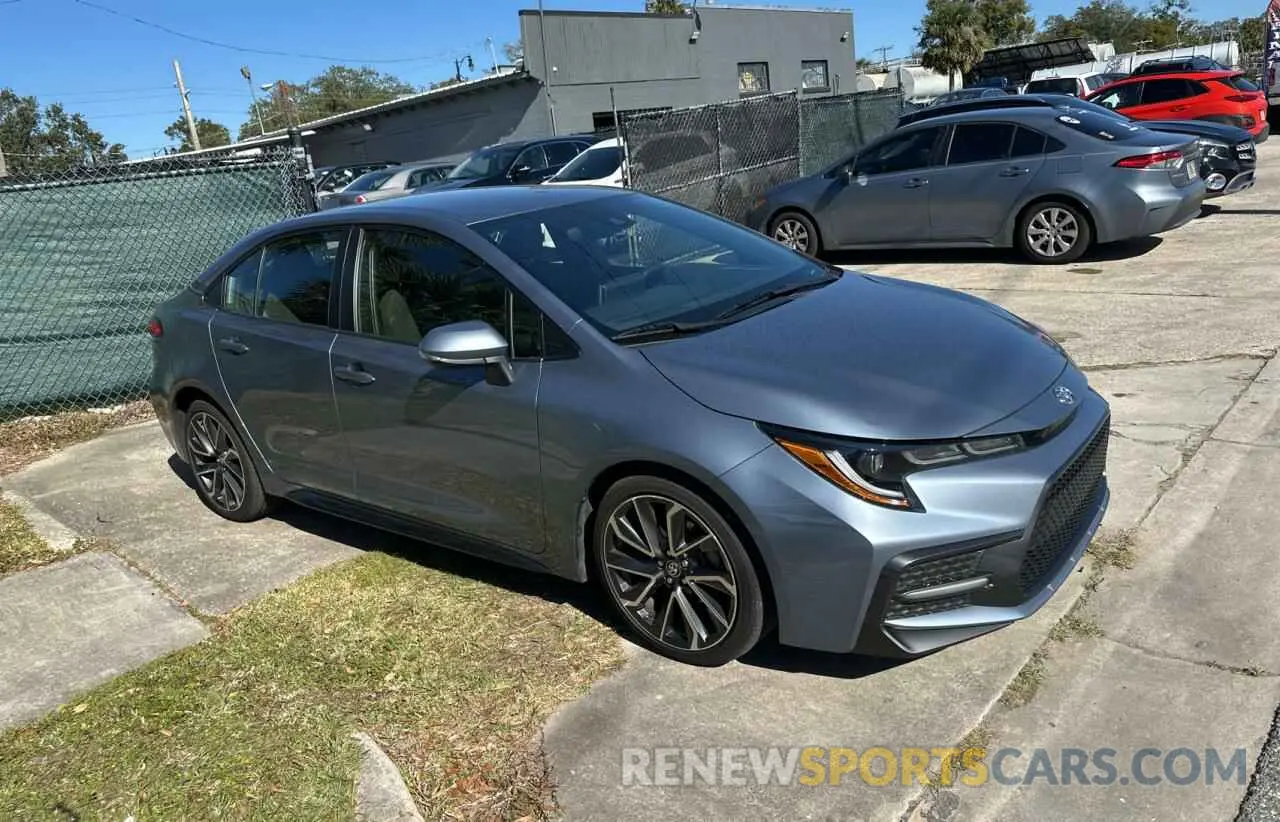 1 fotografías del automóvil dañado JTDS4MCE2MJ072569 TOYOTA COROLLA 2021