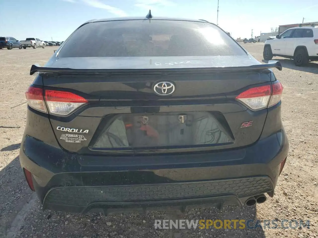 6 fotografías del automóvil dañado JTDS4MCE3MJ076274 TOYOTA COROLLA 2021