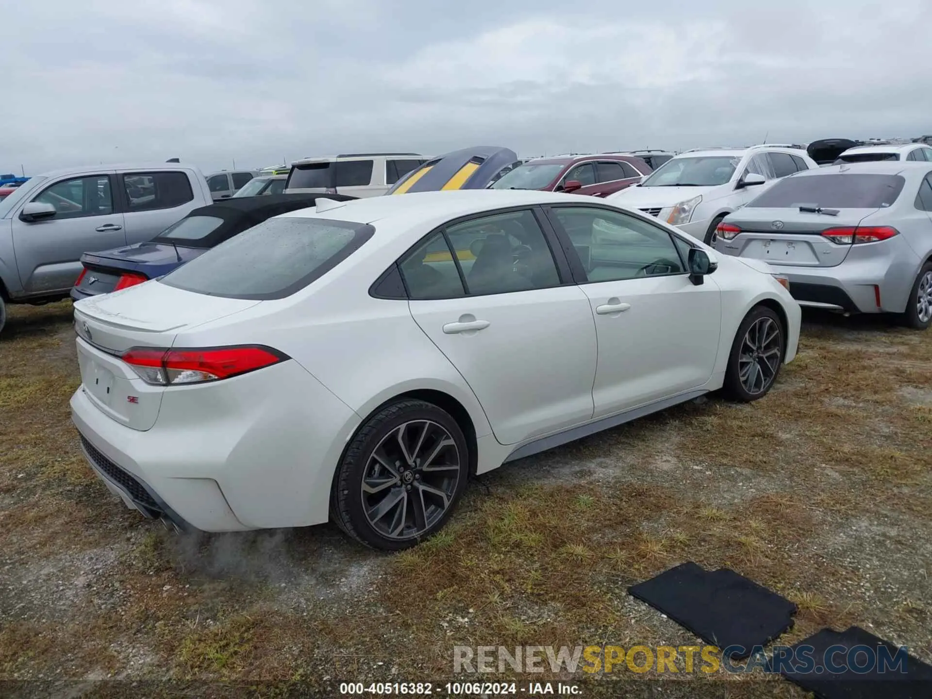 4 fotografías del automóvil dañado JTDS4MCE3MJ077828 TOYOTA COROLLA 2021