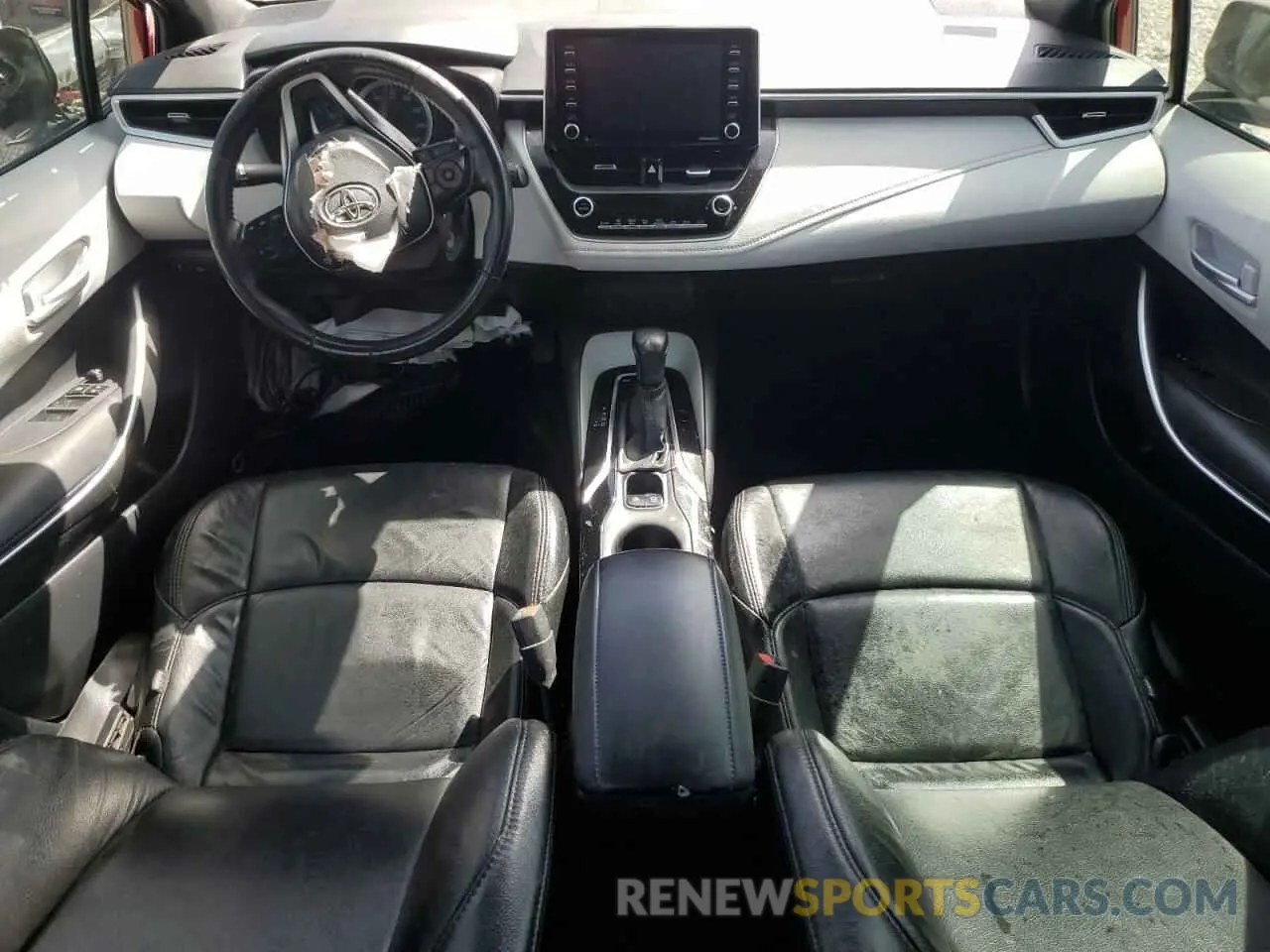 8 fotografías del automóvil dañado JTDS4MCE4MJ066319 TOYOTA COROLLA 2021