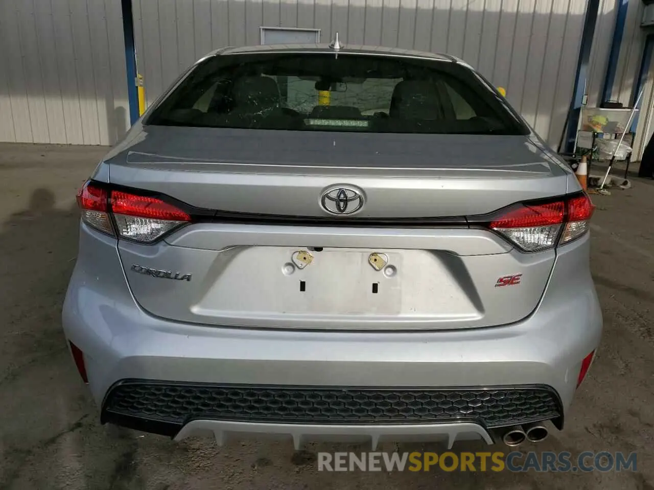 6 fotografías del automóvil dañado JTDS4MCE4MJ067826 TOYOTA COROLLA 2021