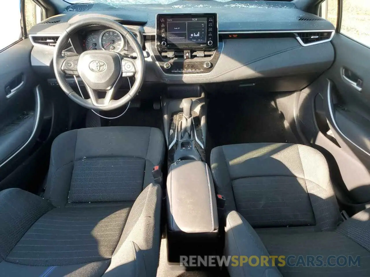8 fotografías del automóvil dañado JTDS4MCE4MJ067826 TOYOTA COROLLA 2021