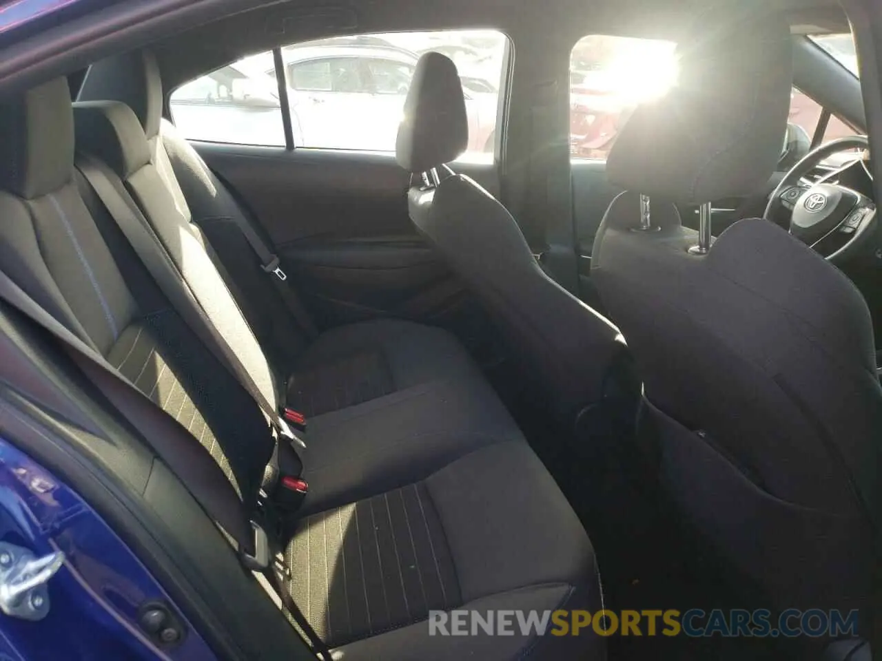 6 fotografías del automóvil dañado JTDS4MCE4MJ069463 TOYOTA COROLLA 2021