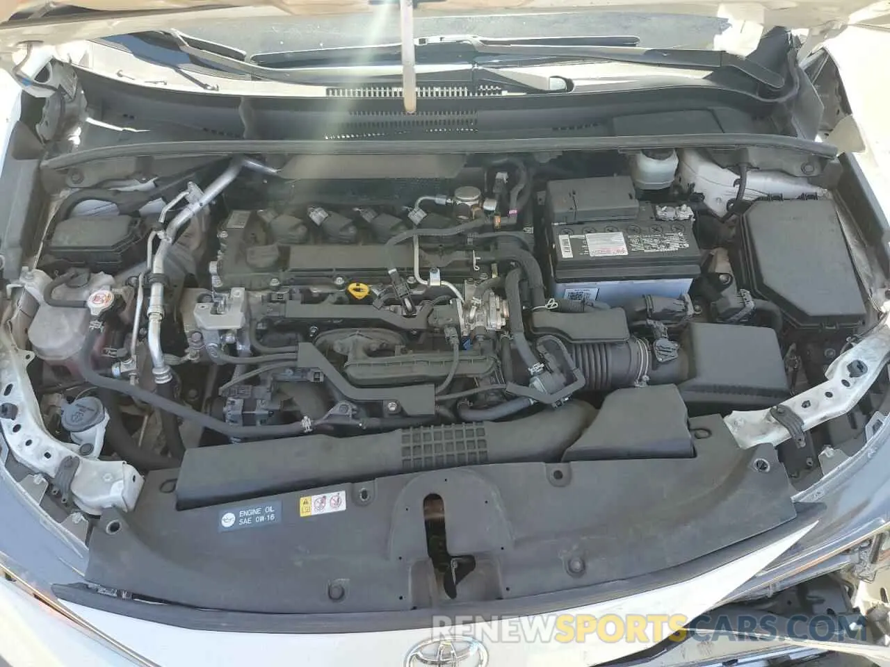 11 fotografías del automóvil dañado JTDS4MCE4MJ076235 TOYOTA COROLLA 2021