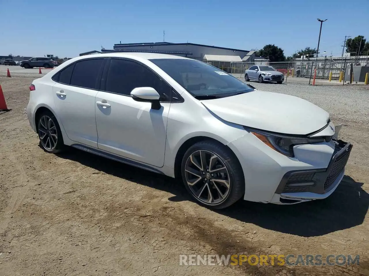 4 fotografías del automóvil dañado JTDS4MCE4MJ076235 TOYOTA COROLLA 2021