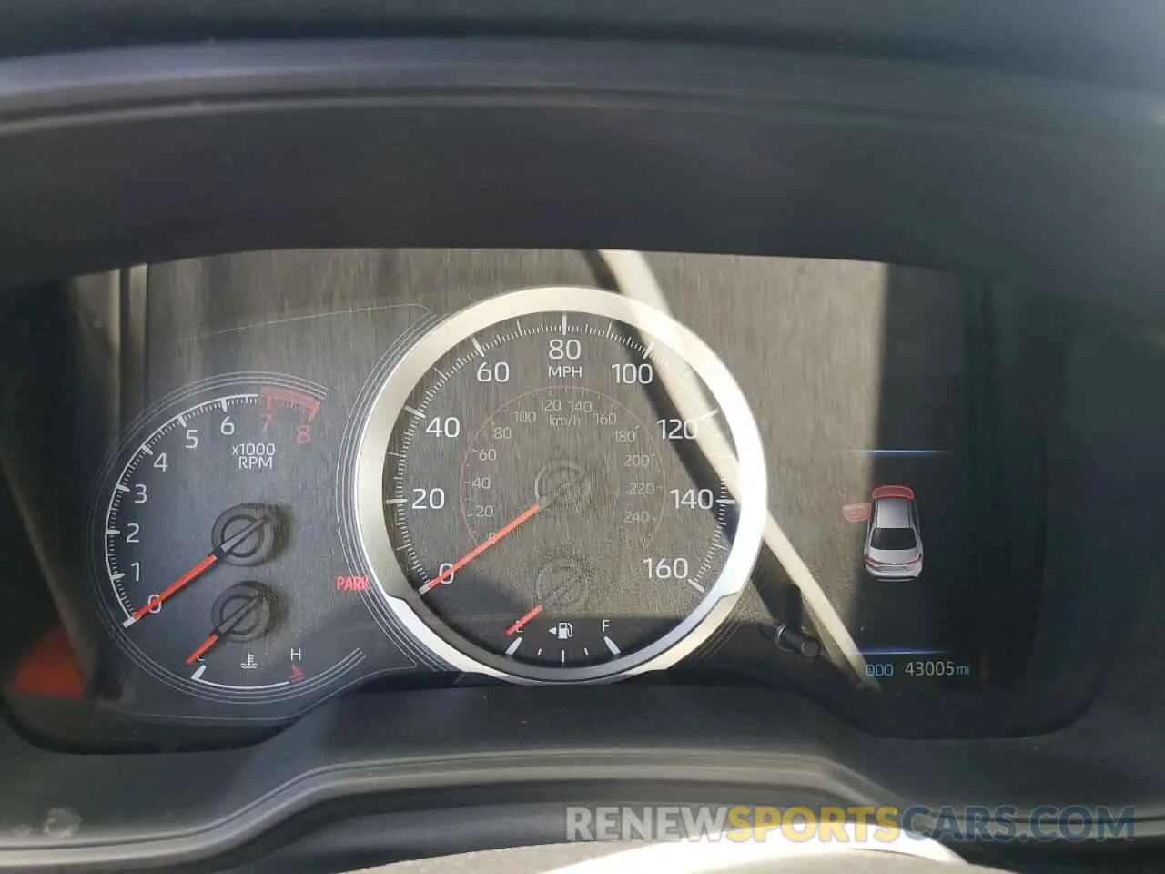 9 fotografías del automóvil dañado JTDS4MCE4MJ076235 TOYOTA COROLLA 2021