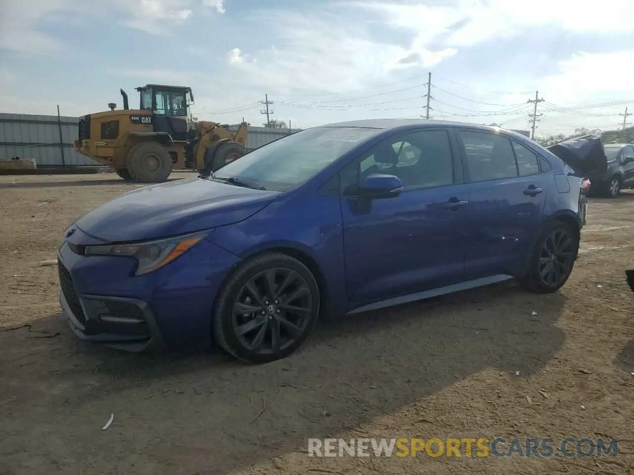 1 fotografías del automóvil dañado JTDS4MCE5MJ063347 TOYOTA COROLLA 2021