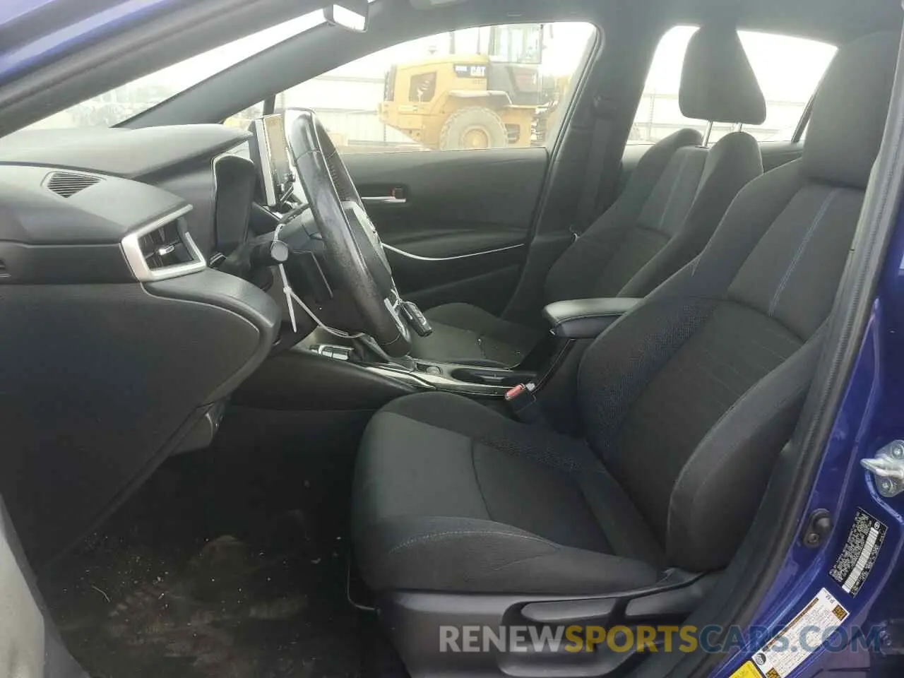 7 fotografías del automóvil dañado JTDS4MCE5MJ063347 TOYOTA COROLLA 2021