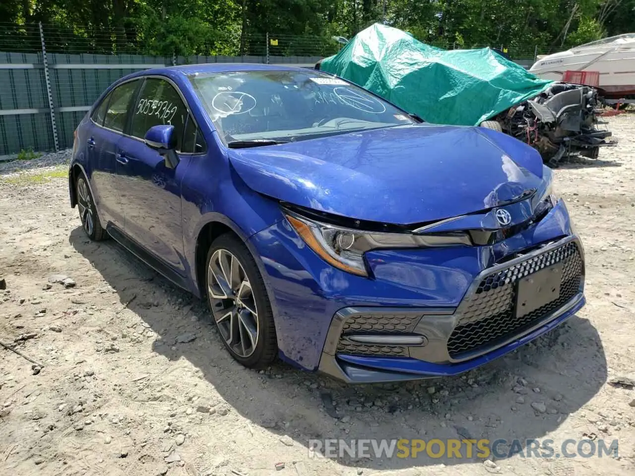 1 fotografías del automóvil dañado JTDS4MCE5MJ066586 TOYOTA COROLLA 2021