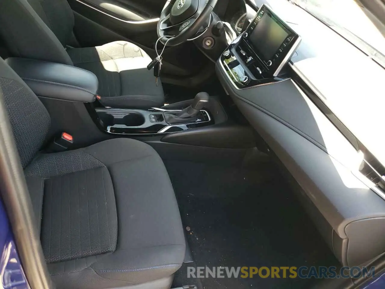 5 fotografías del automóvil dañado JTDS4MCE5MJ066586 TOYOTA COROLLA 2021