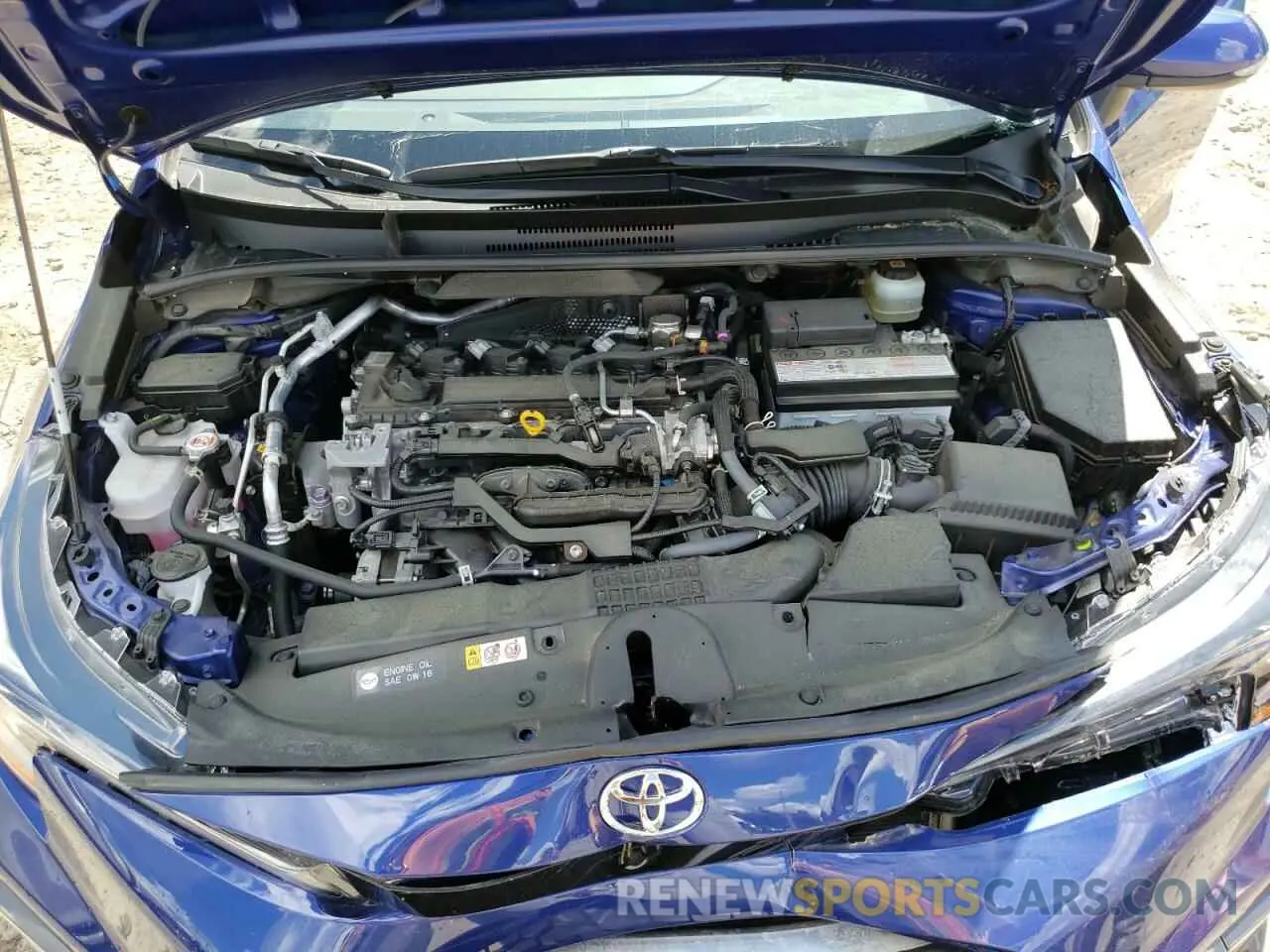 7 fotografías del automóvil dañado JTDS4MCE5MJ066586 TOYOTA COROLLA 2021