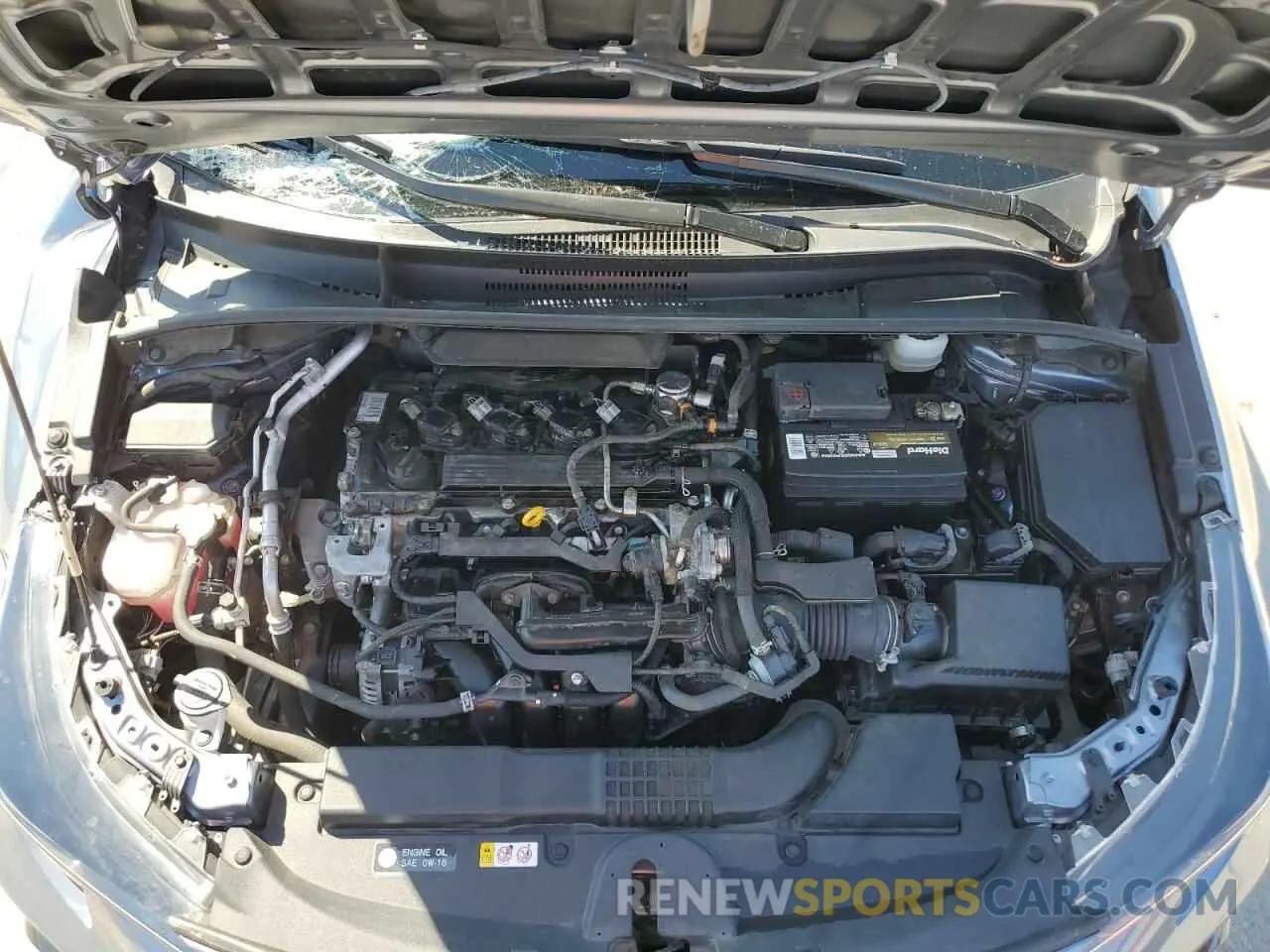 11 fotografías del automóvil dañado JTDS4MCE6MJ056259 TOYOTA COROLLA 2021